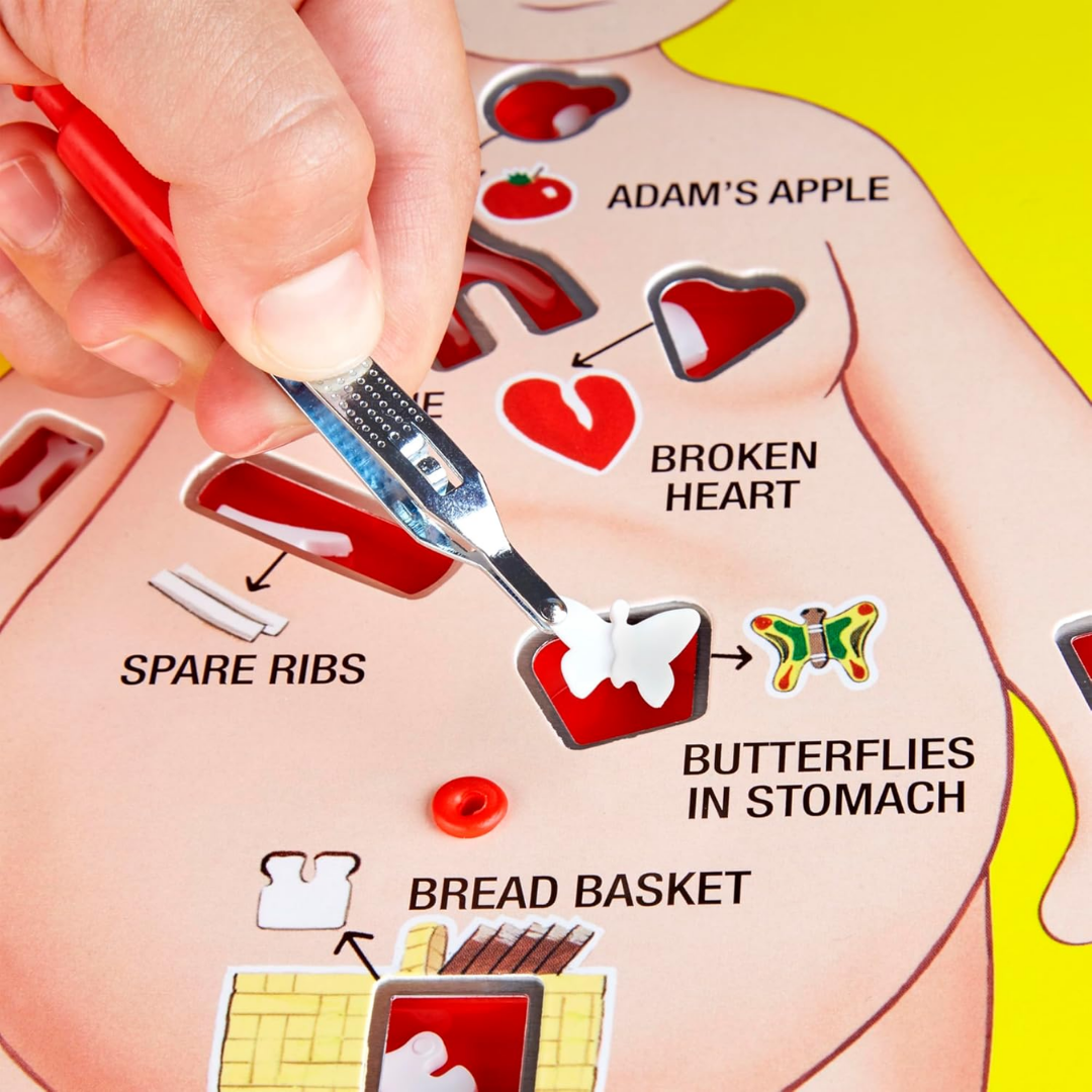 Operation Electronic Board Skill Game Where you're the Doctor, 6+