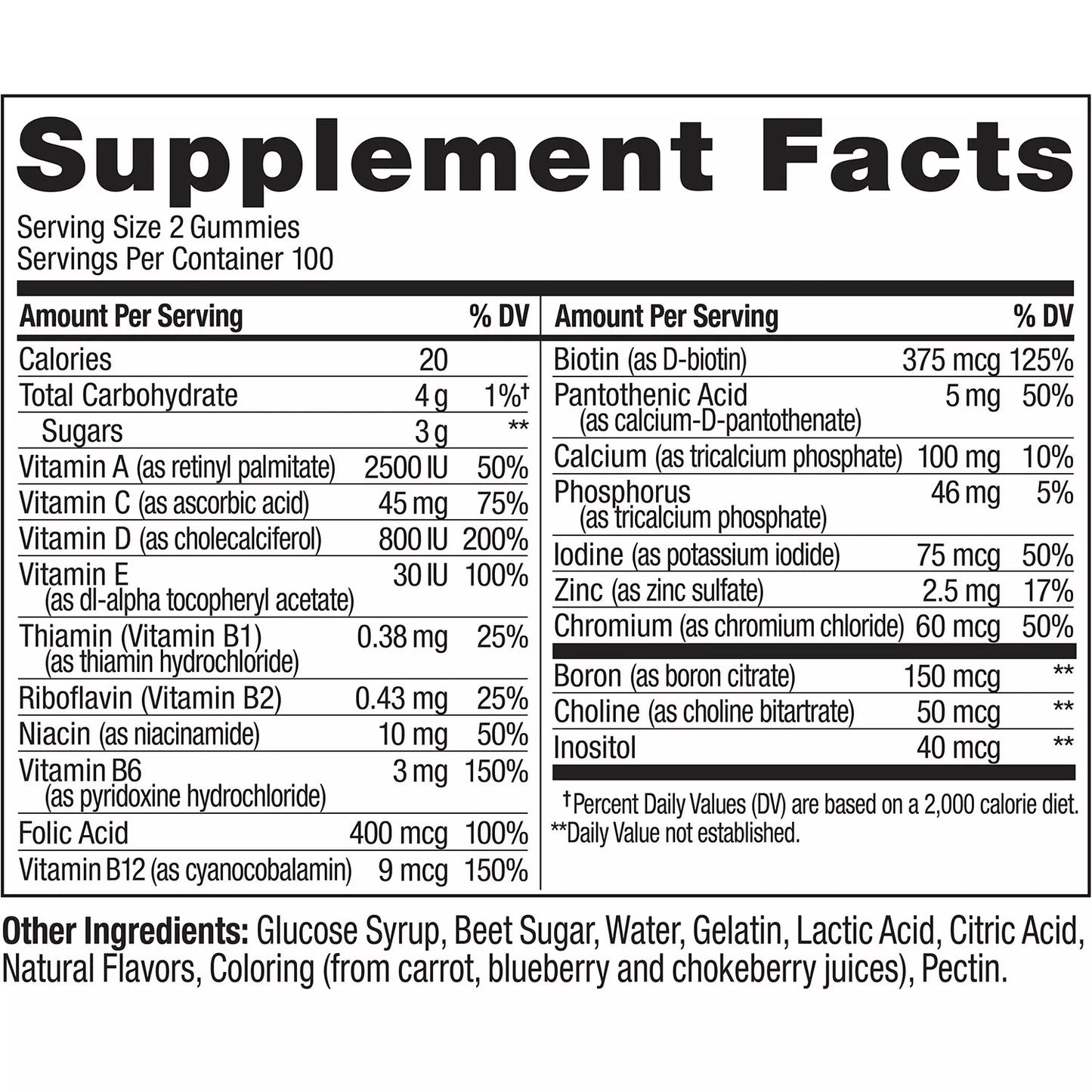 OLLY Women's Multi Vitamin with Biotin, Blissful Berry 200 Gummies