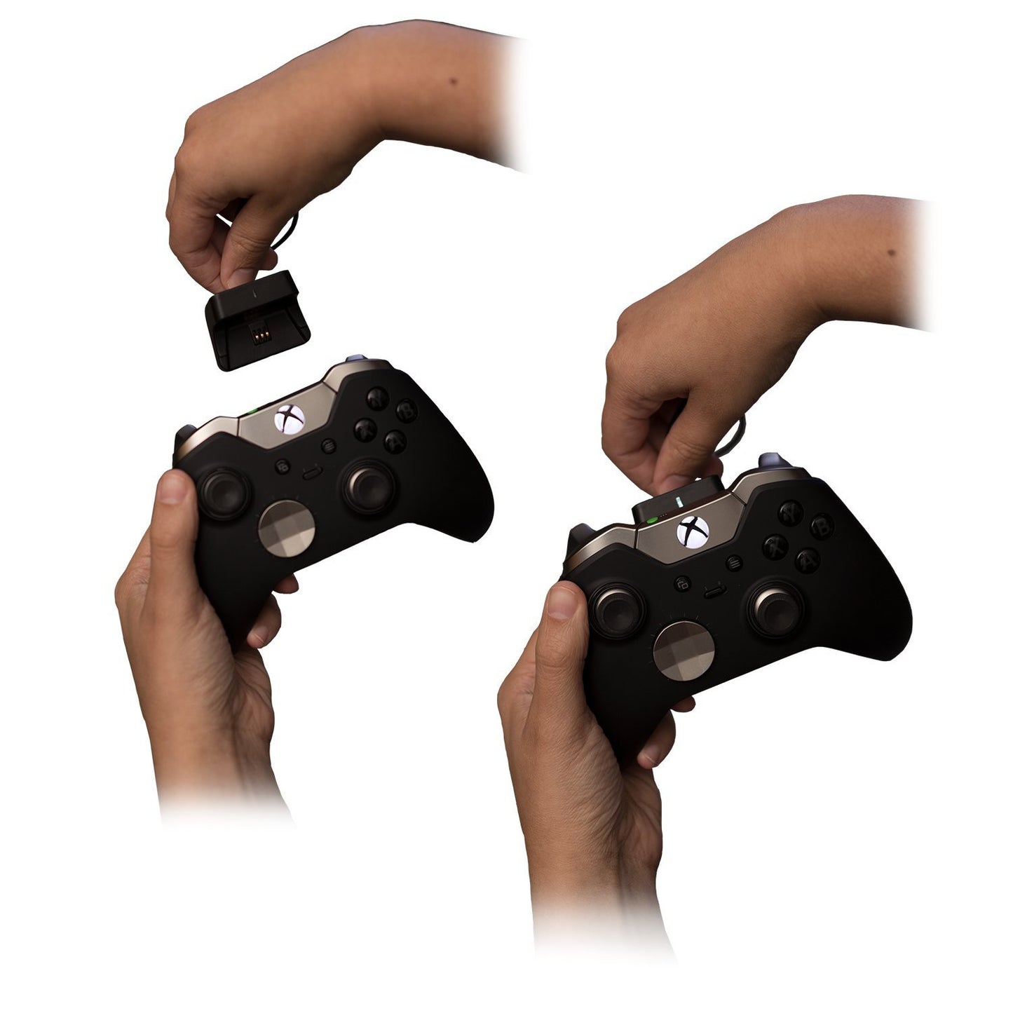 Energizer Xbox One Magnetic Play and Charge with Rechargeable Battery Charging Kit PDP 048-030-NA