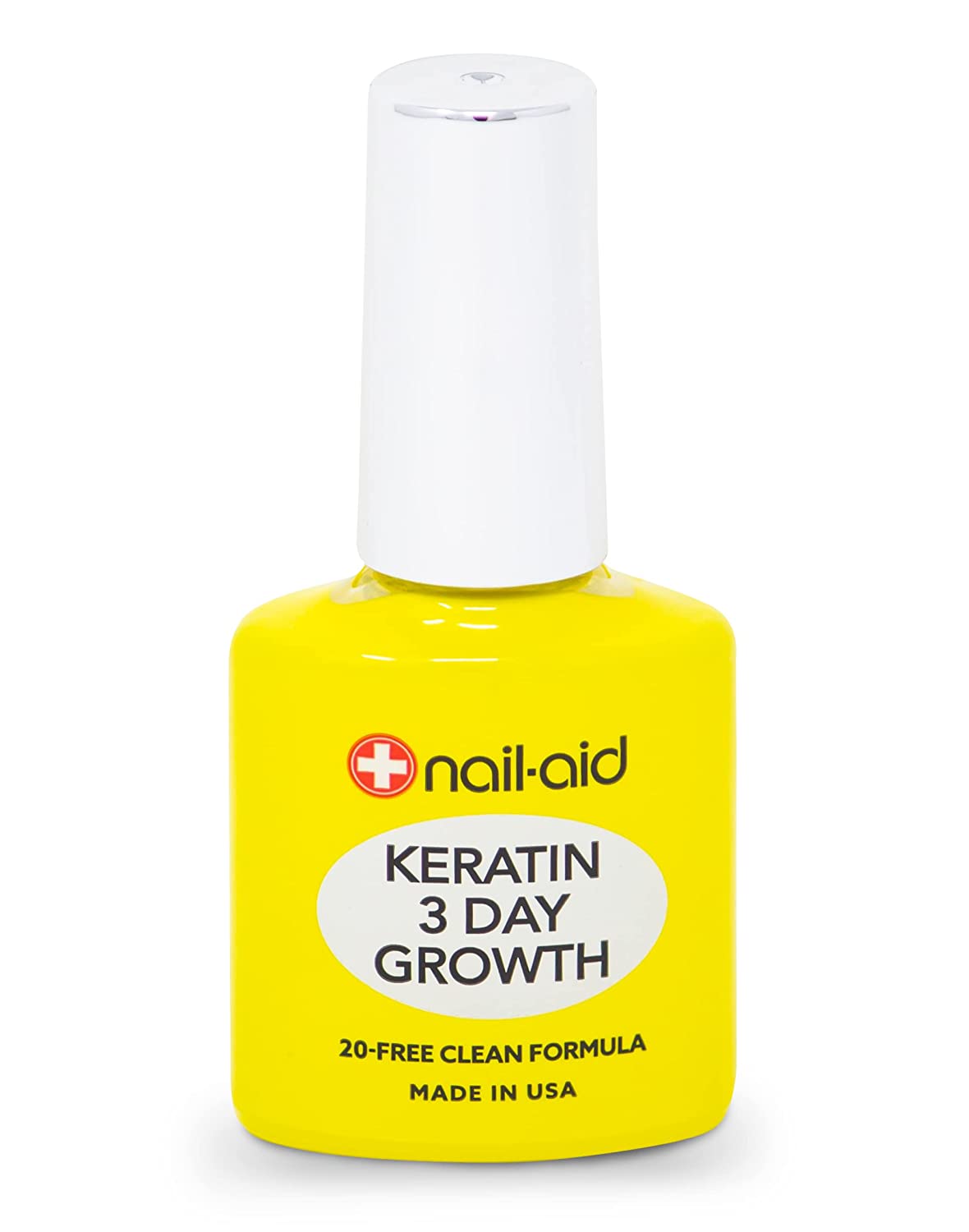 Nail-Aid Keratin 3 Day Growth Nail Treatment & Strengthener, 0.55 fl.oz / 15ml