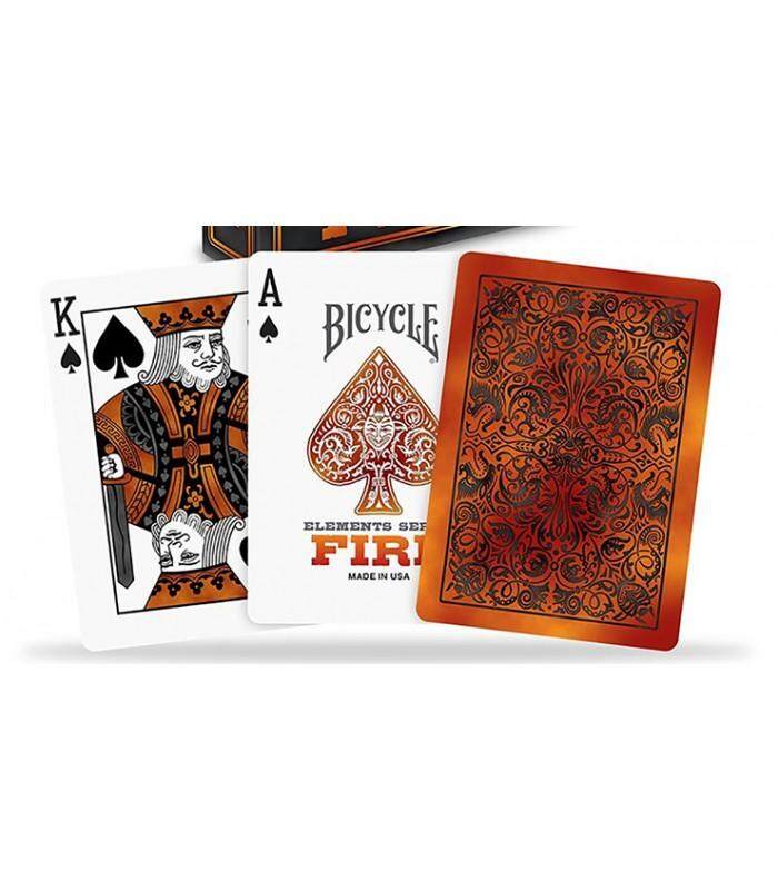 Bicycle Fire Element Series Standard Poker Playing Cards 1 Deck