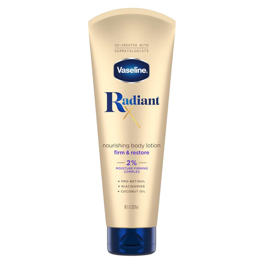 Vaseline Radiant X Firm & Restore Nourishing Body Lotion, 8 oz / 237 ml