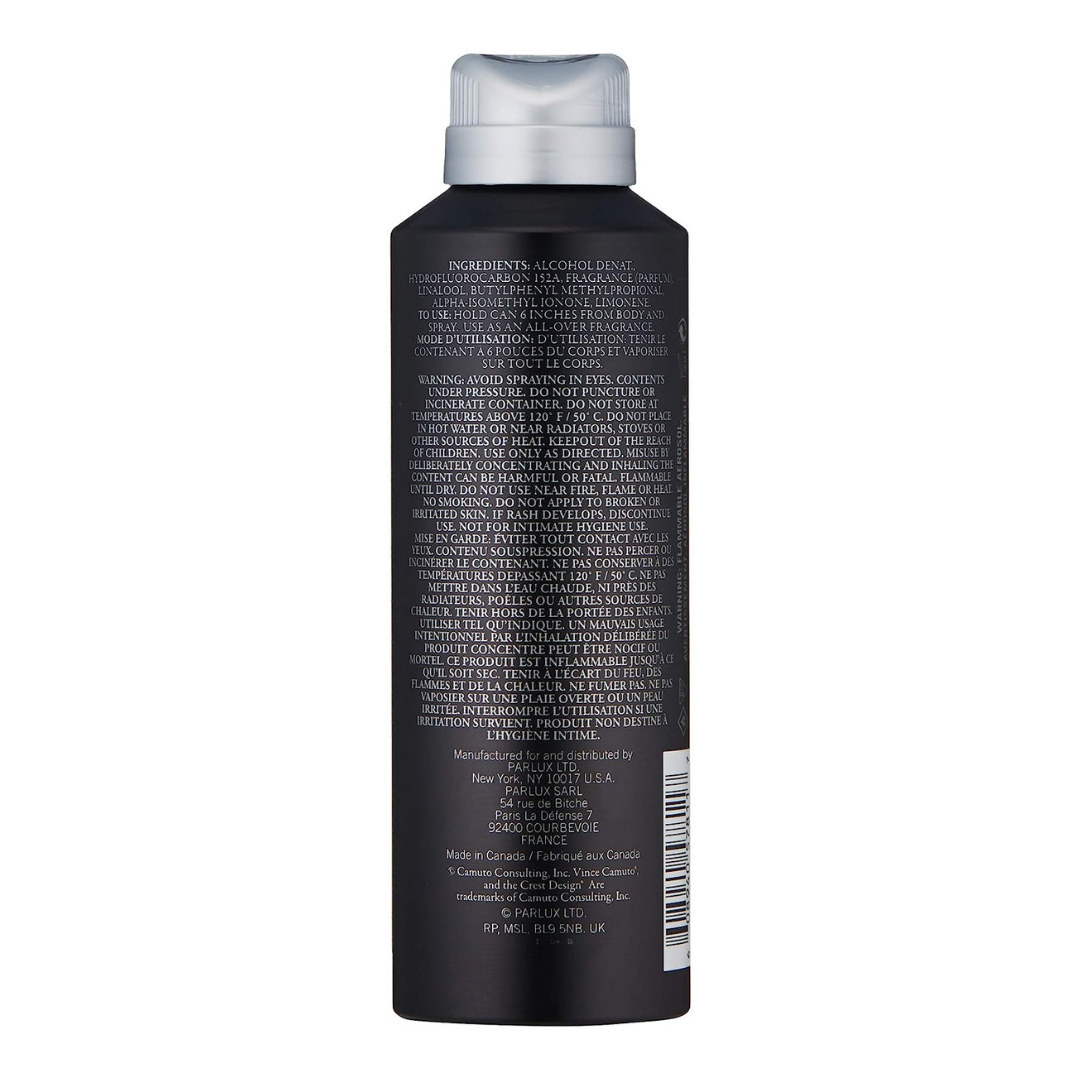 Vince Camuto All Over Body Spray for Men - 170g / 6 oz