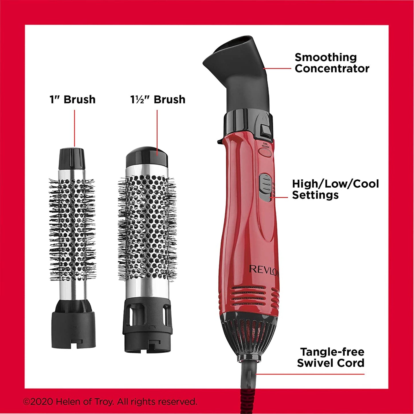 Revlon Style Hot Air Kit Curl, and Volumize 1200 watts