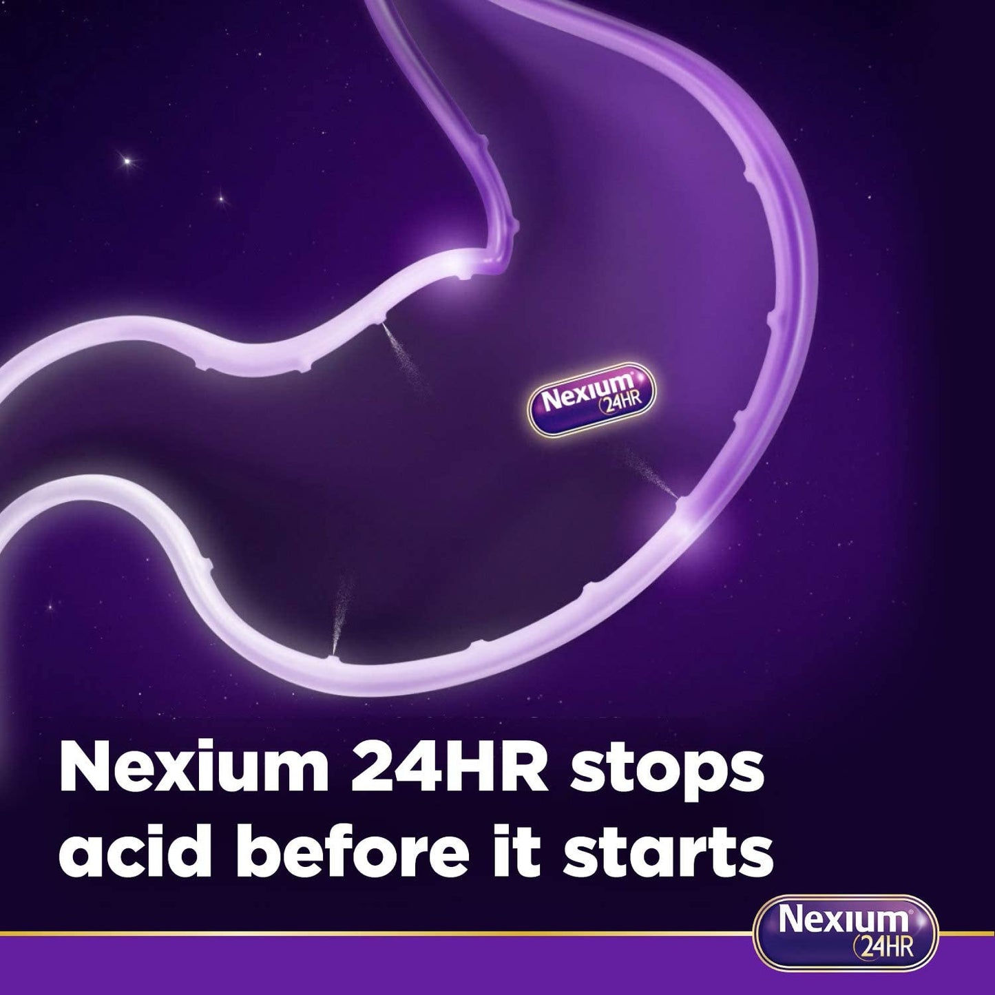Nexium 24HR All-Day, All-Night Heartburn Relief Capsules (42 Count)