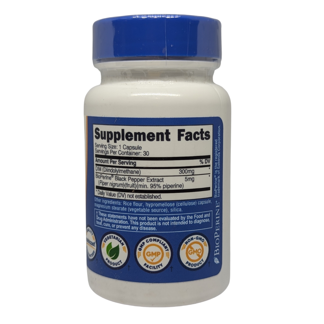 Nutricost DIM Diindolylmethane Dietary Supplement 300mg Per Serving, 30 Capsules