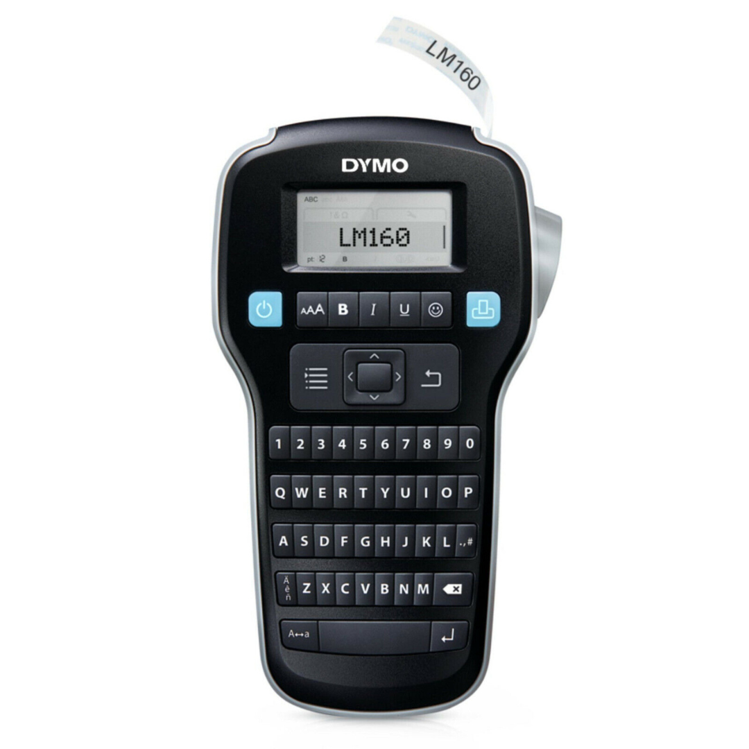 DYMO Label Manager Portable Label Maker, Easy-to-Use, One-Touch Smart Keys, QWERTY Keyboard, Large Display, for Home & Office Organization