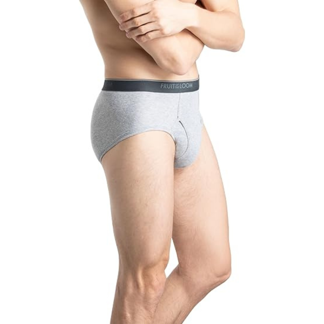 Fruit of the Loom Cotton Men's Briefs, 6 Pack