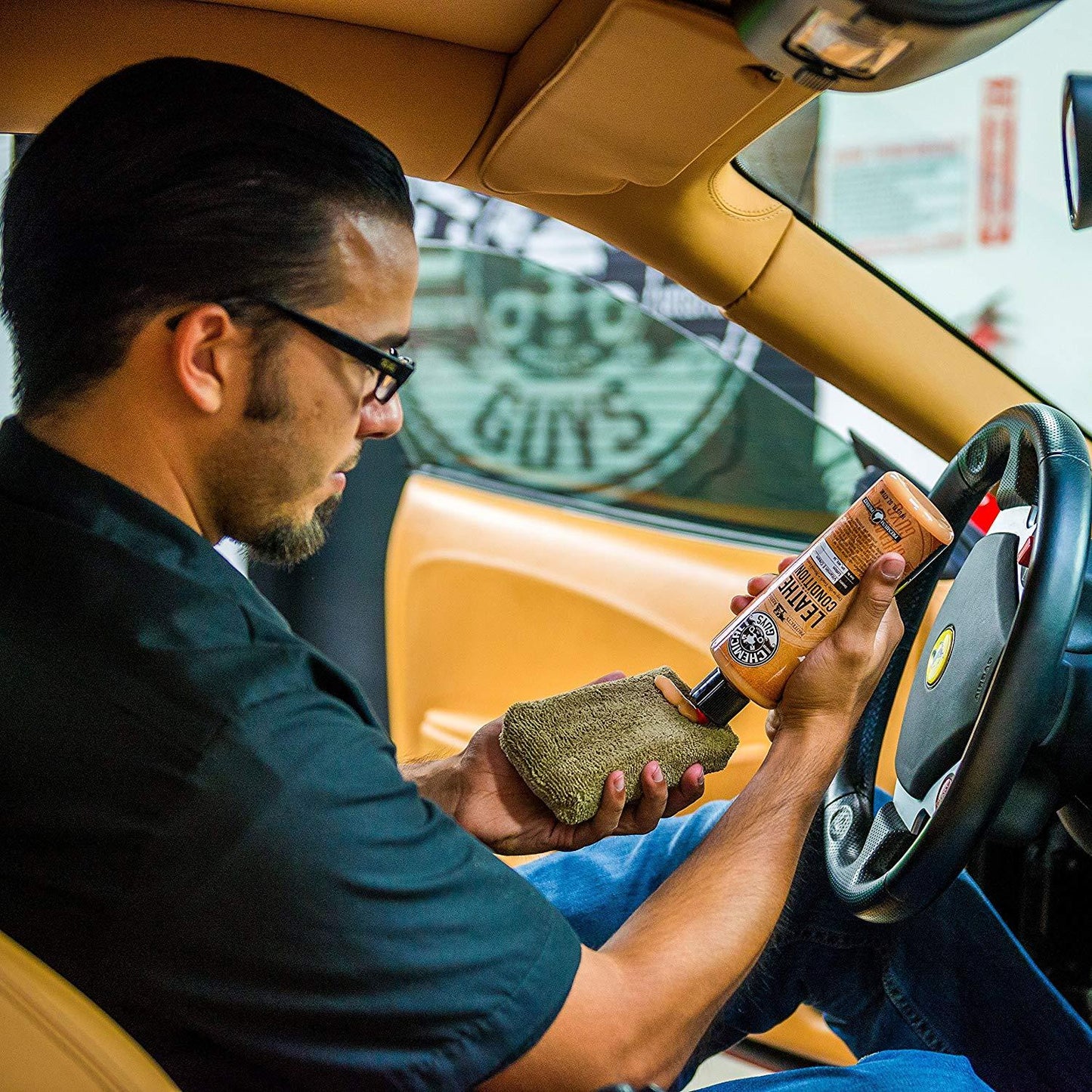 Chemical Guys Leather Cleaner and Conditioner Complete Leather Care