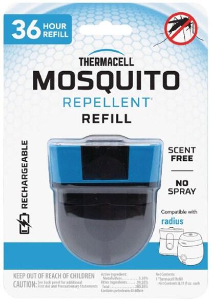 Thermacell Rechargeable Mosquito Repellent Refill Compatible with Thermacell E-Series & Radius Only, 1 Refill