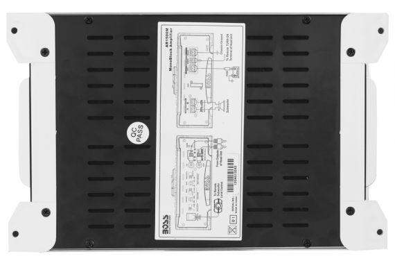 BOSS Audio AR1500M Monoblock Car Amplifier - 1500 Watts Max Power, 2/4 Ohm Stable