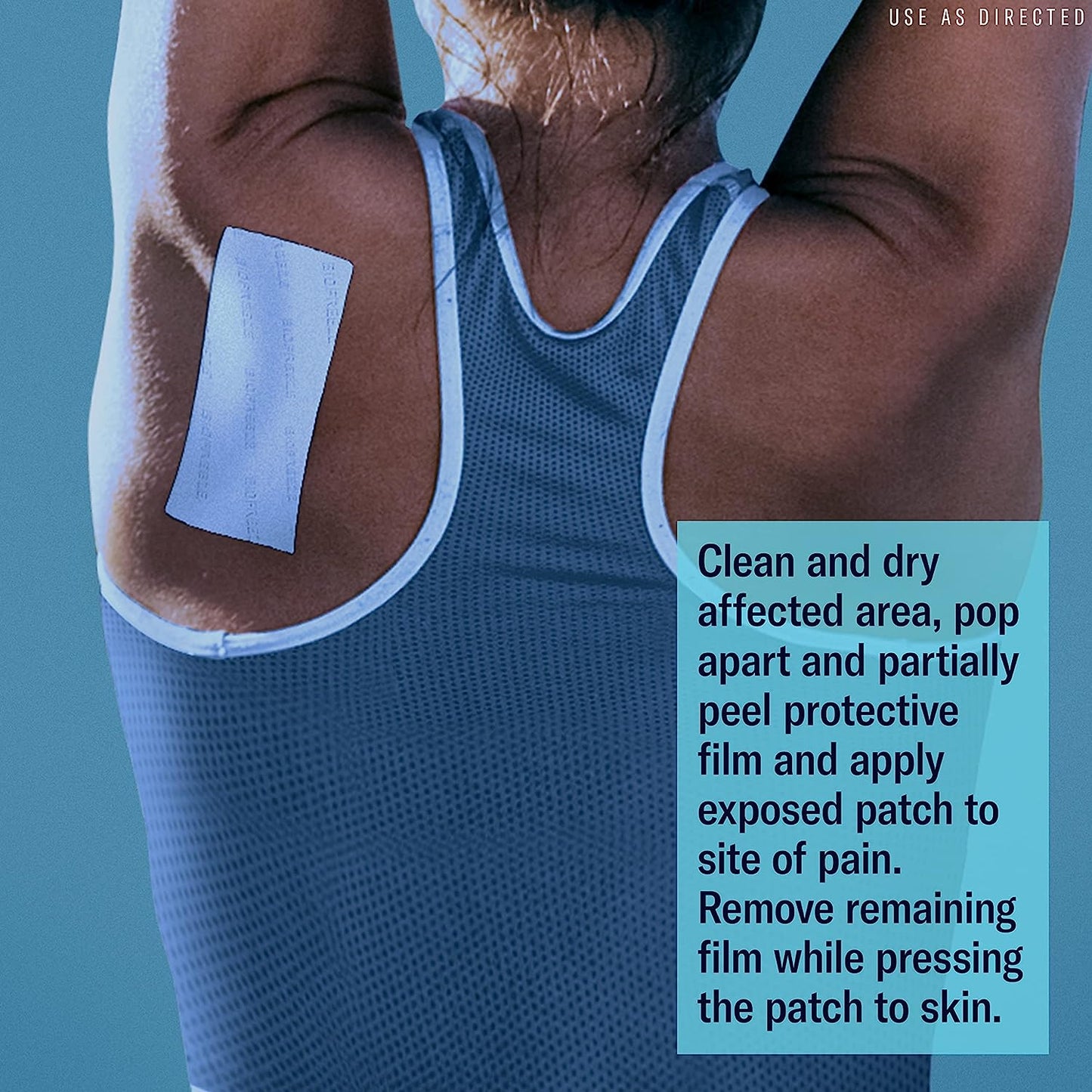 Biofreeze Cool The Pain Overnight Relief Patches Menthol-Topical 4 Patches