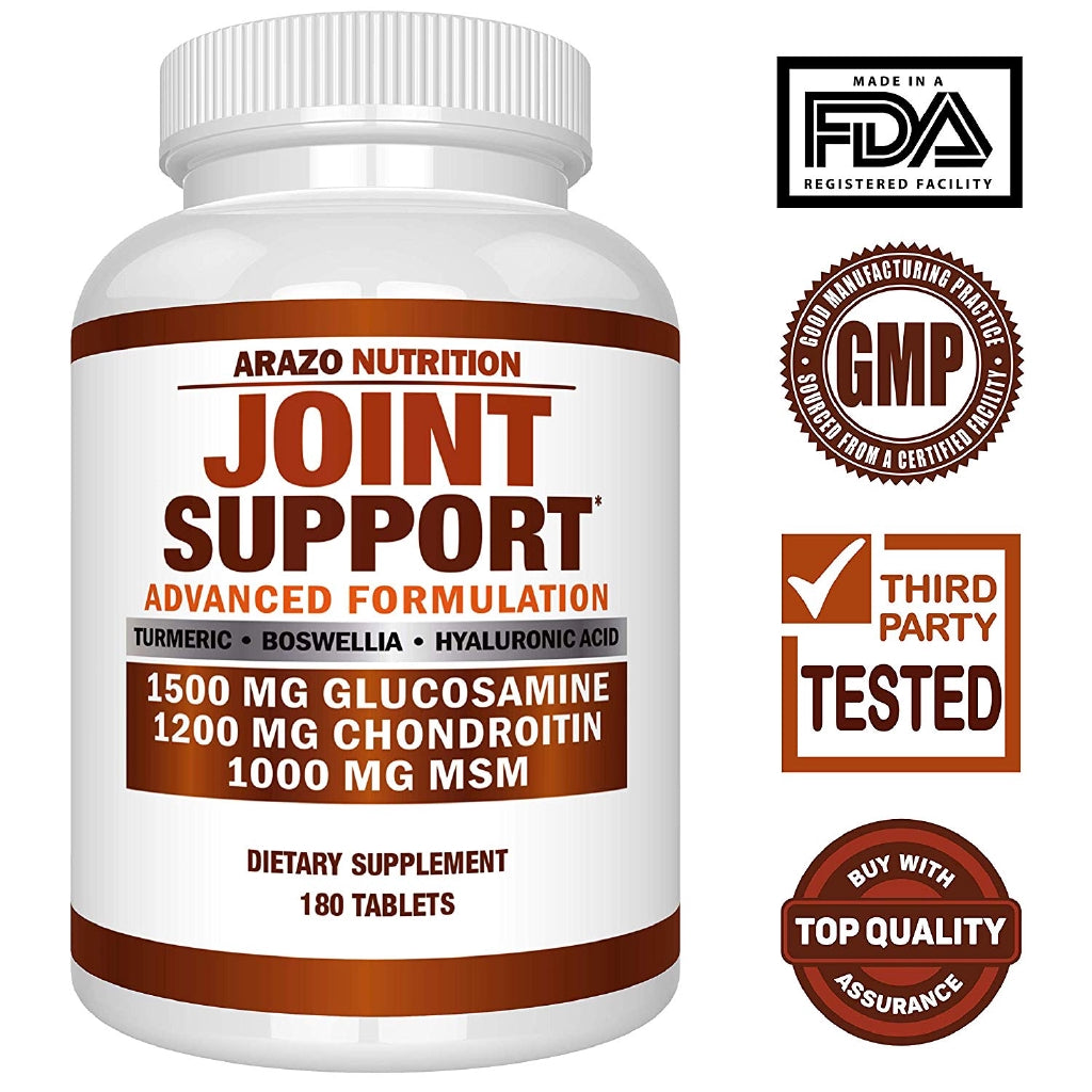 Arazo Nutrition Joint Support Advanced Formulation 180 Tablets
