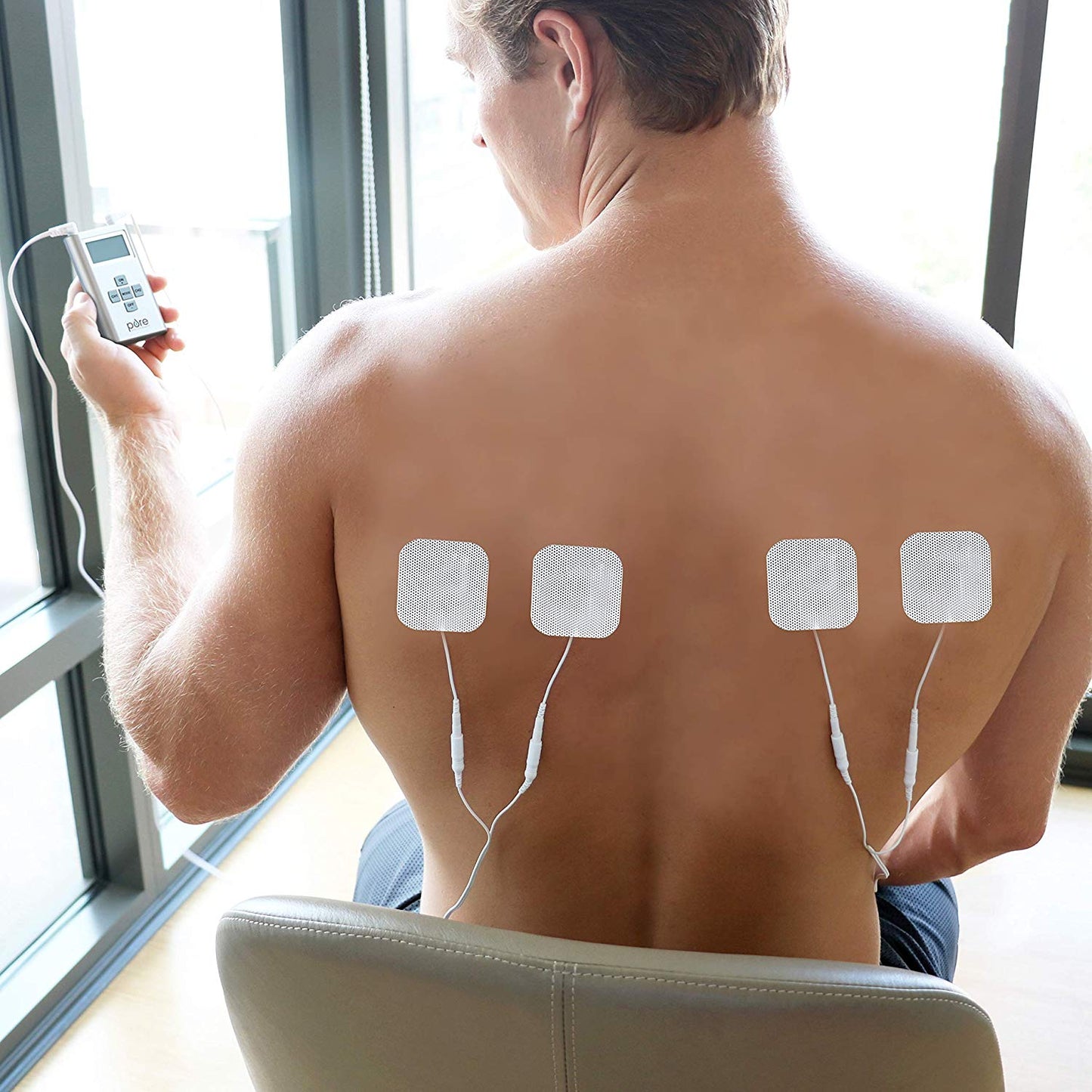 Pure Enrichment PurePulse Pro Advanced TENS Unit 8 Therapy Programs PEPULSEPRO 25 Pulse Settings