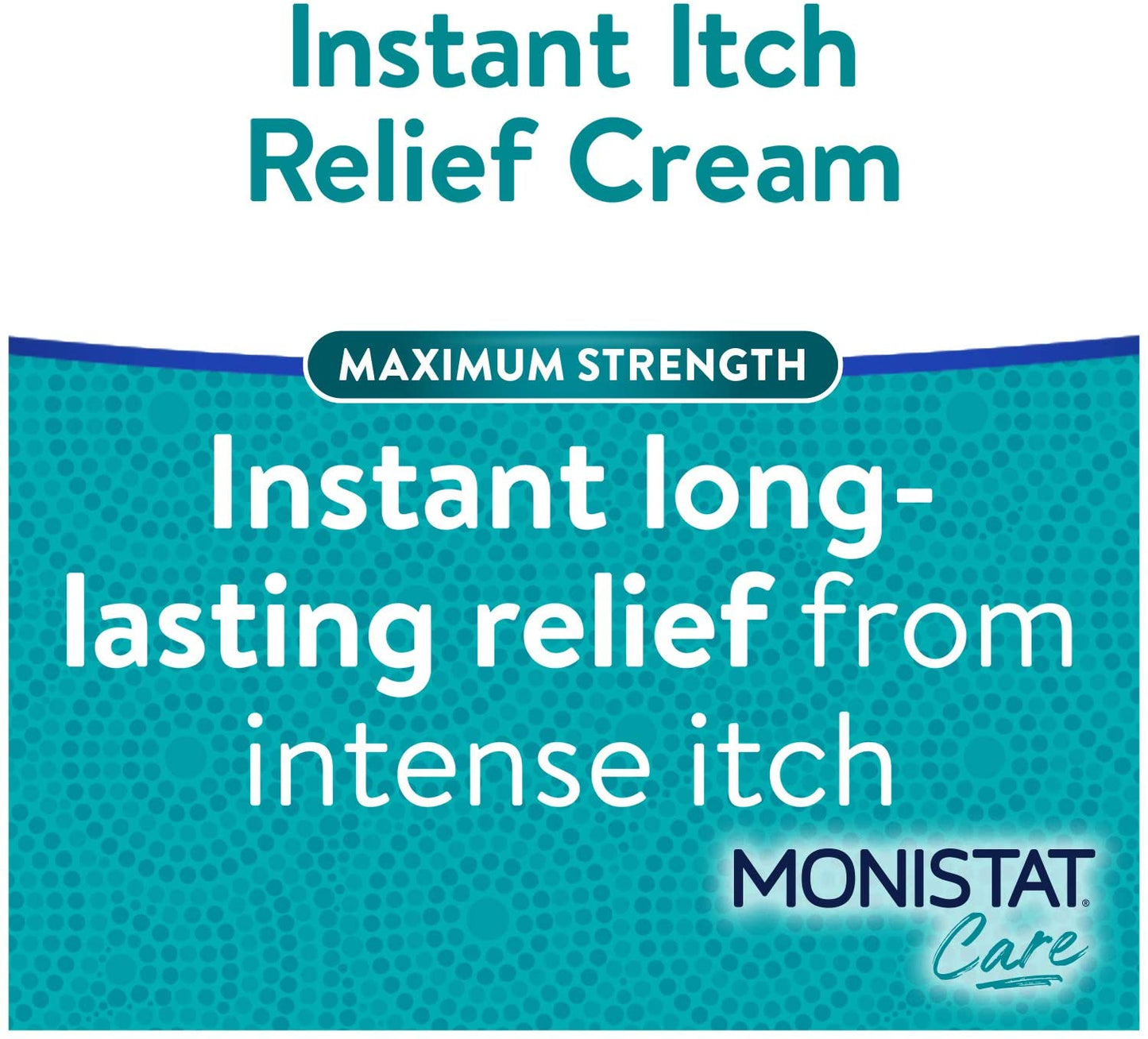 Monistat Care Maximum Strength Instant Itch Relief Cream 28g