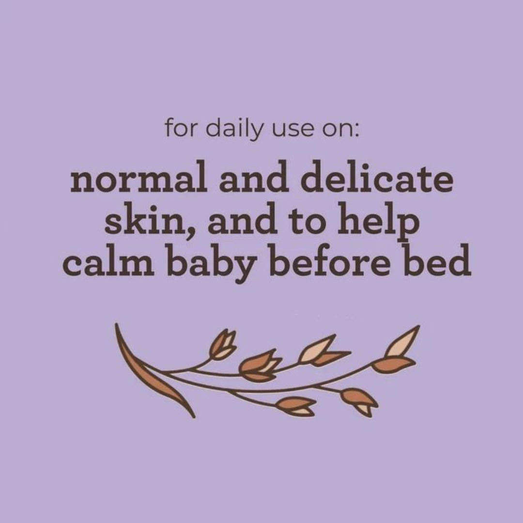 Aveeno Baby Calming Comfort Lotion Natural Oatmeal Lavender & Vanilla Scented 227g
