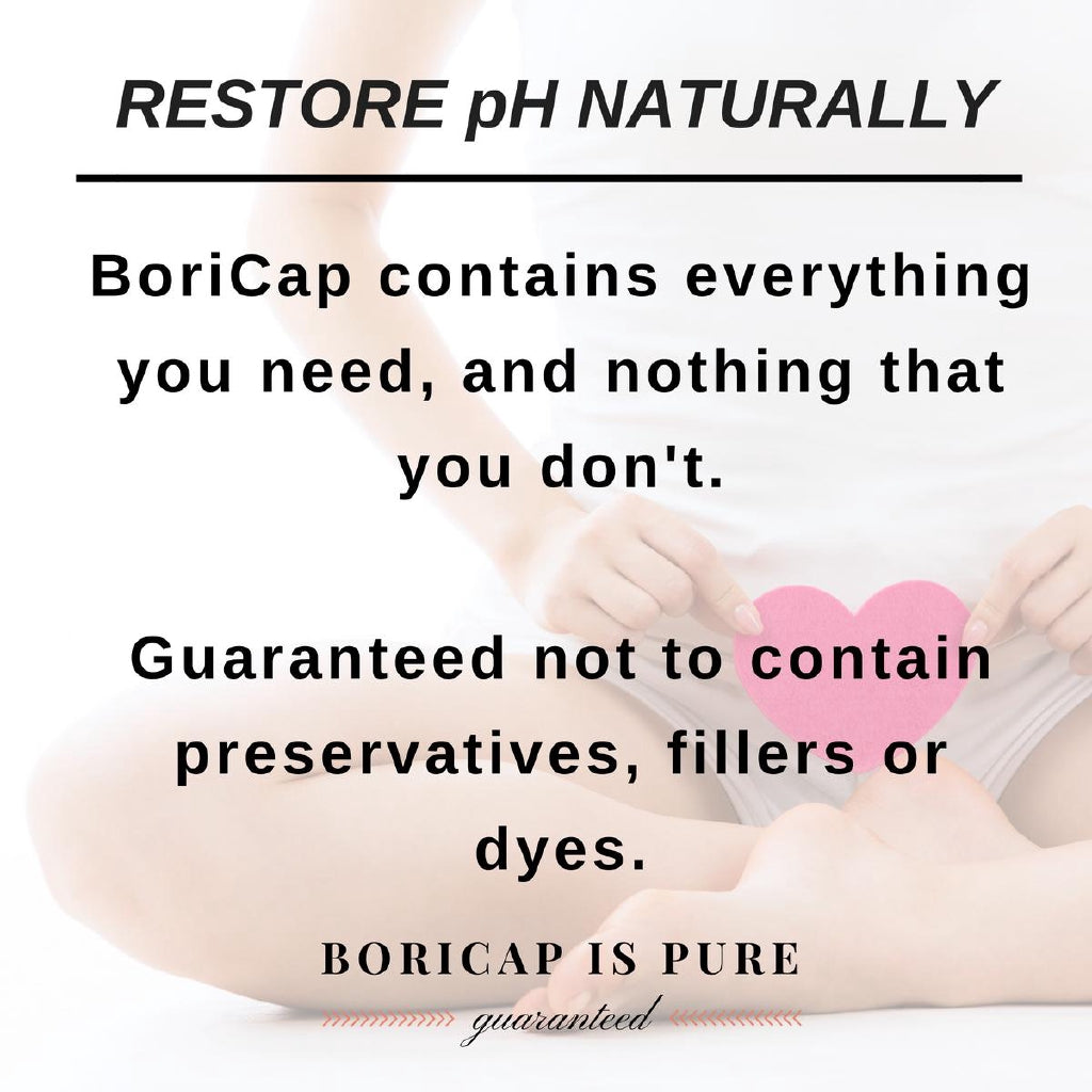 BoriCap Boric Acid Suppositories 600 mg (30 Count)