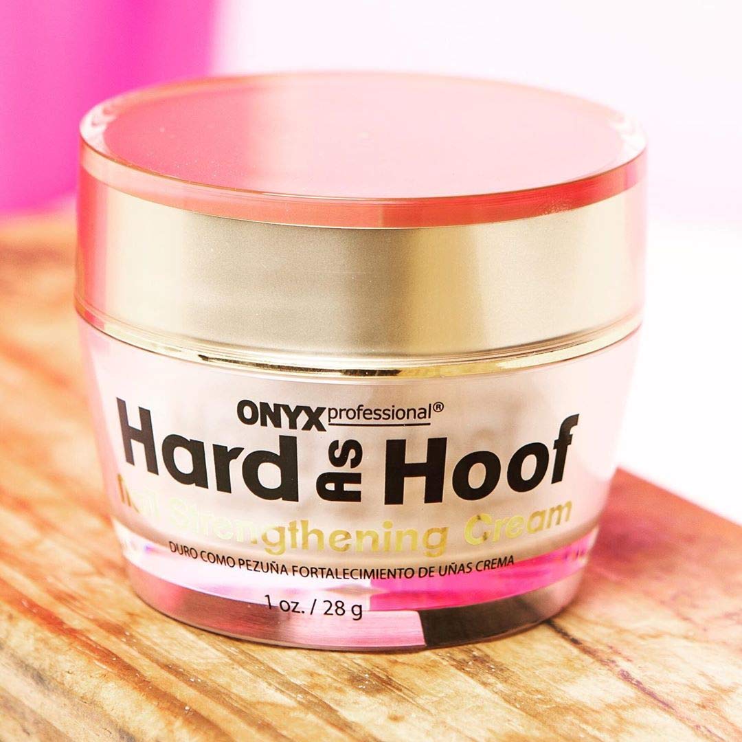 Onyx Hard As Hoof Nail Strengthening Cream with Coconut Scent, 1 oz (Packaging may vary)