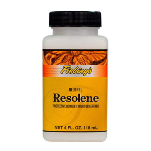 Fiebing's Neutral Resolene, 4 fl.oz / 118ml - Protective Acrylic Finish For Leather