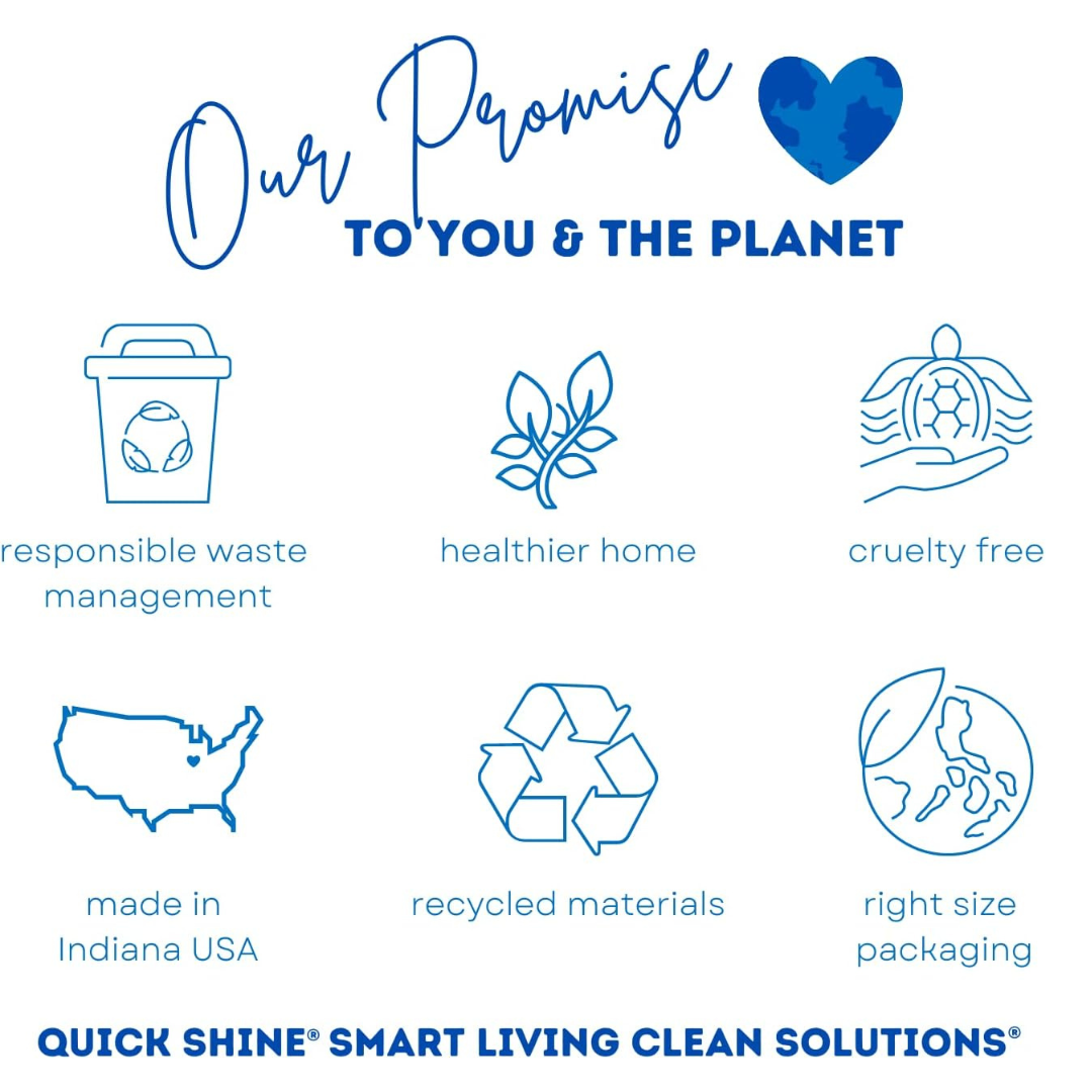 Quick Shine Concetrated Deep Floor Cleaner and Remover - 800ml / 27 fl oz