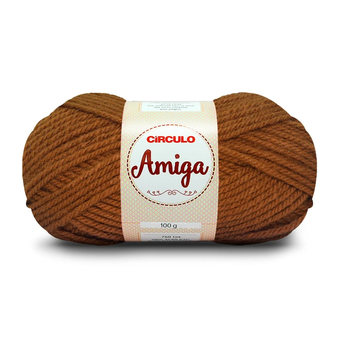 Circulo Amiga 100g / 133m-145yds - Bombom (7087)