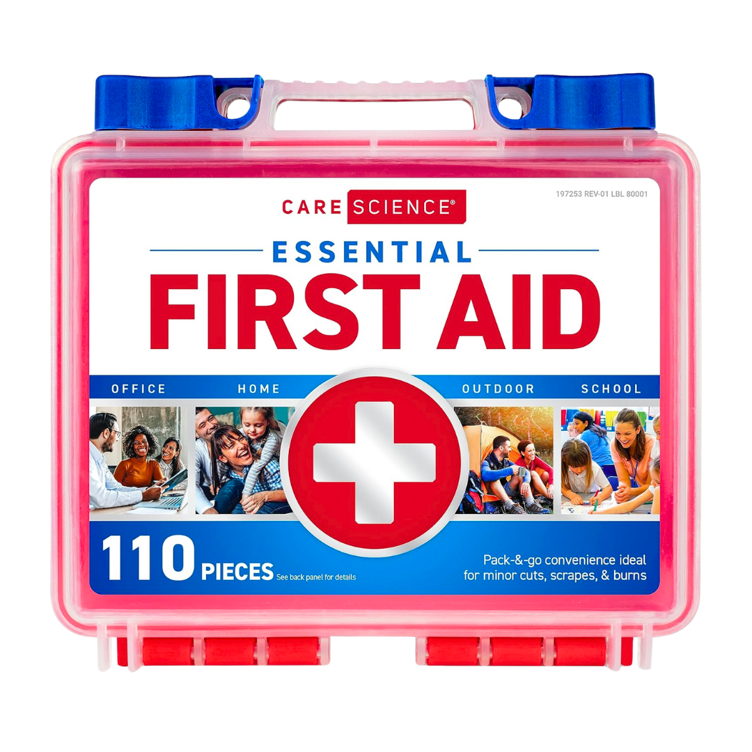 Care Science First Aid Kit 110 Pieces