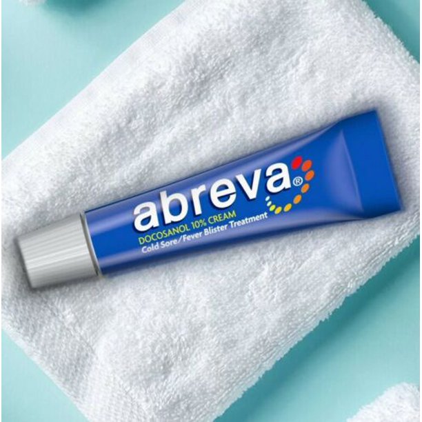 Abreva Cold Sore/Fever Blister Treatment Cream Tube, 0.07 oz. / 2g
