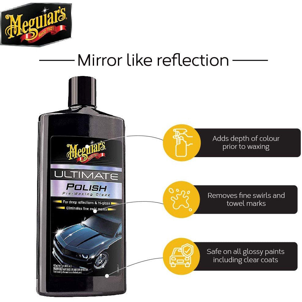 Meguiar's Ultimate Polish Pre-Waxing Glaze, 16 fl.oz / 473ml