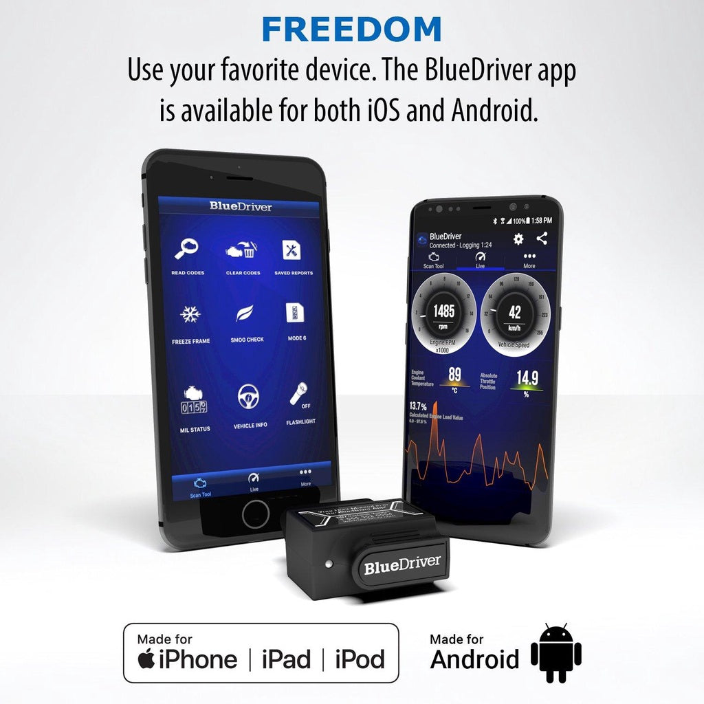 BlueDriver Bluetooth Pro OBDII Scan Tool for iPhone & Android