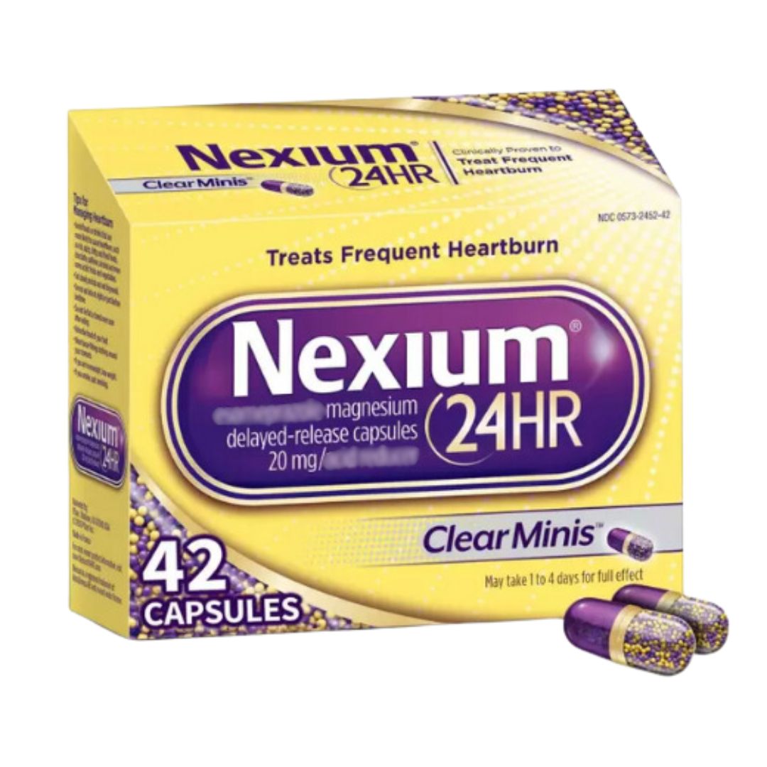 Nexium 24HR All-Day, All-Night Heartburn Relief Capsules (42 Count)