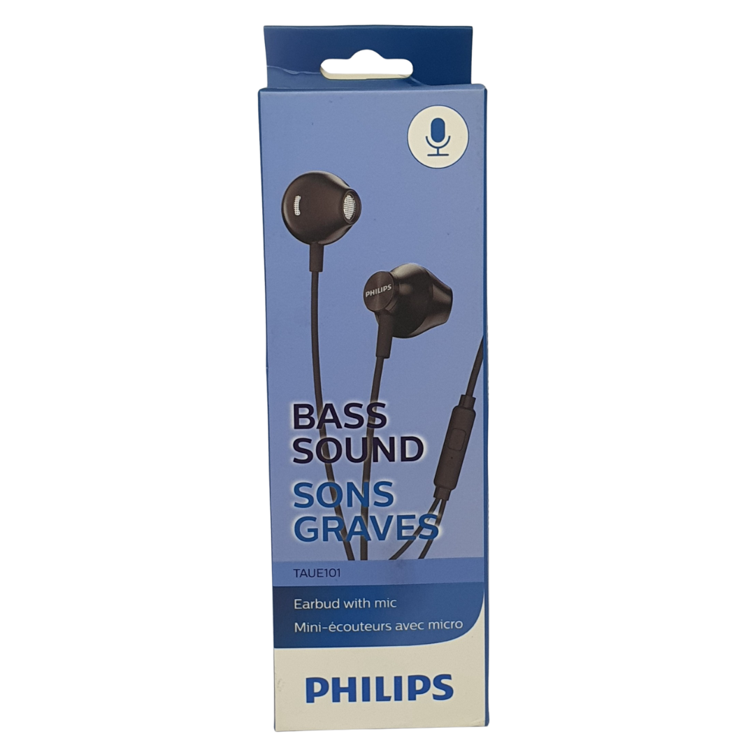 Philips In-Ear Upbeat Headphone, Black