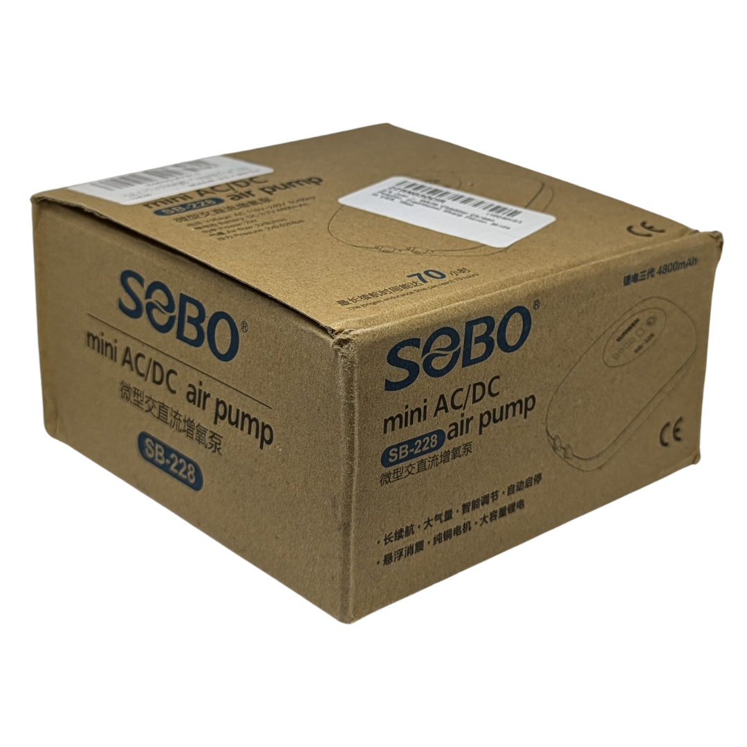 Sobo Mini AC/DC SB-228 Air Pump, 1 Count