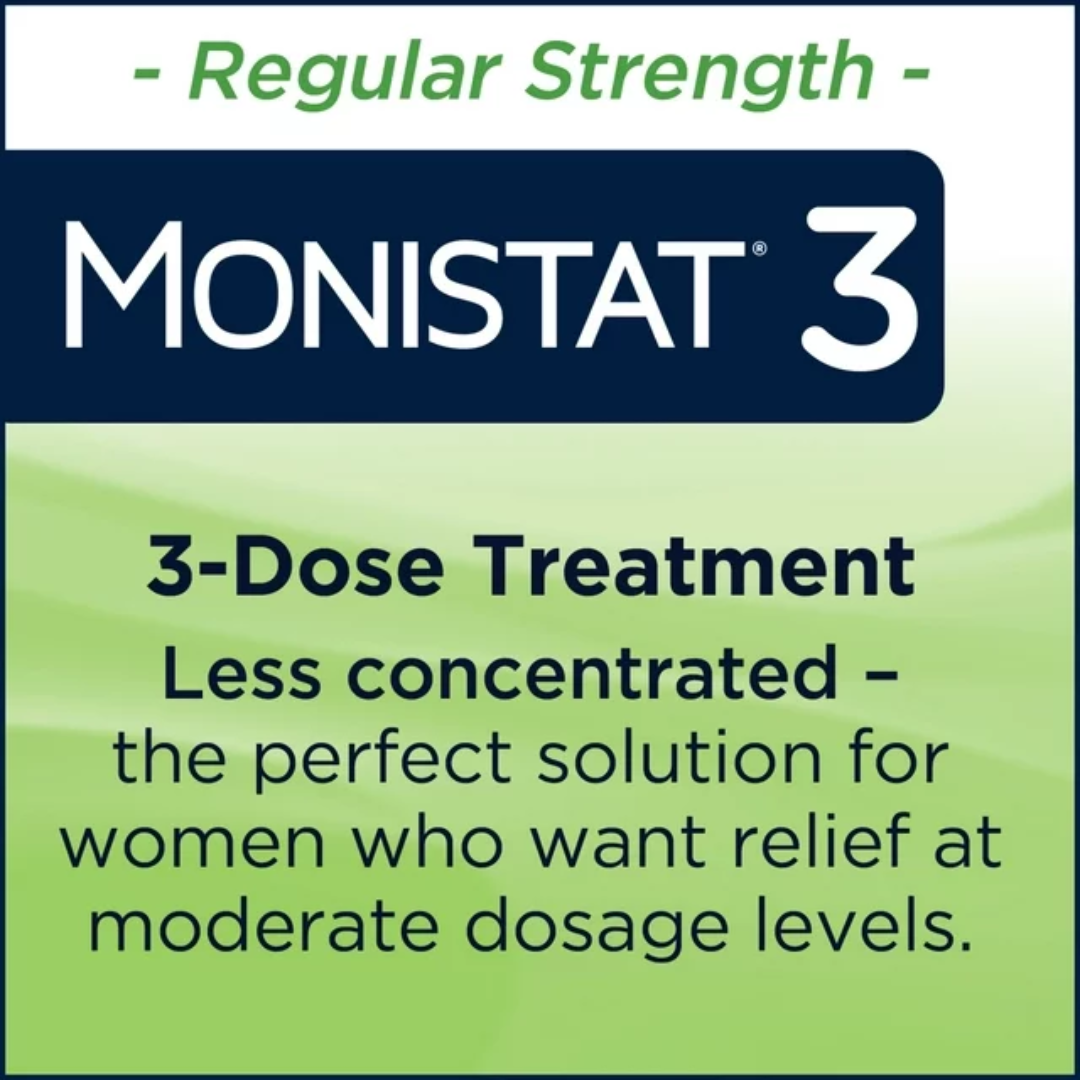 Monistat 3 Day Treatment, Cream + Applicators 0.18oz (5g)
