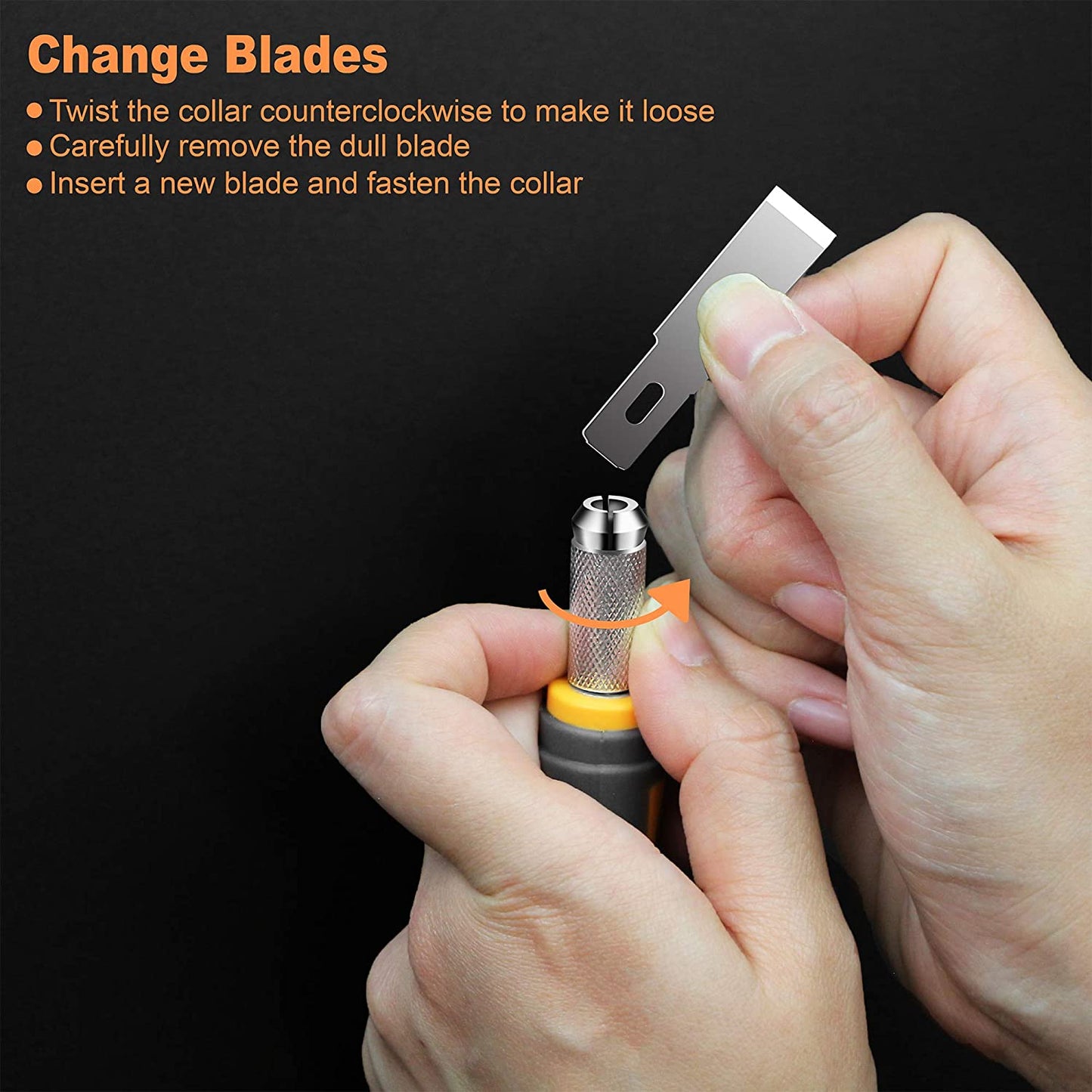 Mulwark MLK-53761 Precision Craft Knive Set for Modeling 16pcs