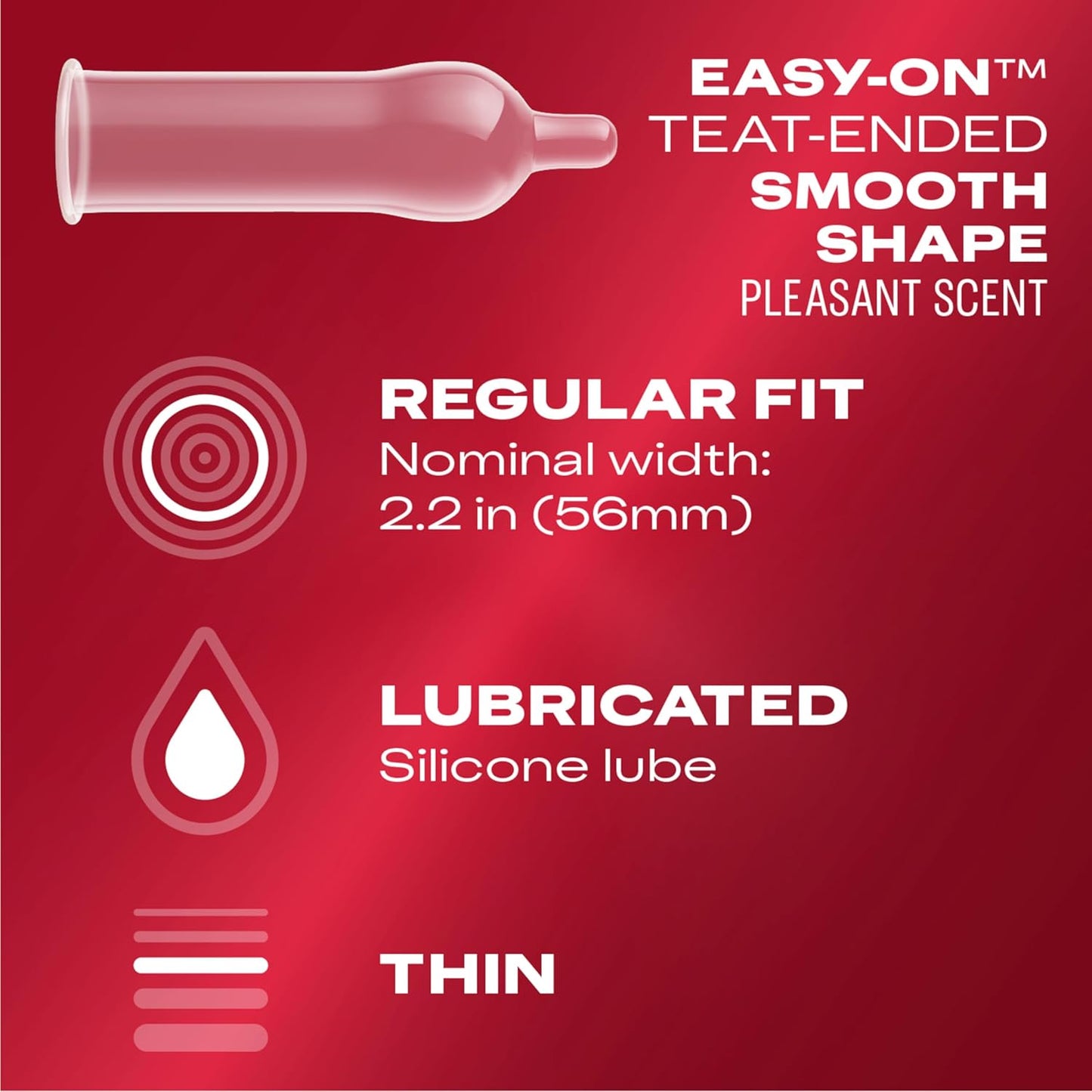 Durex Extra Sensitive Thin Regular Fit 24 Latex Condoms