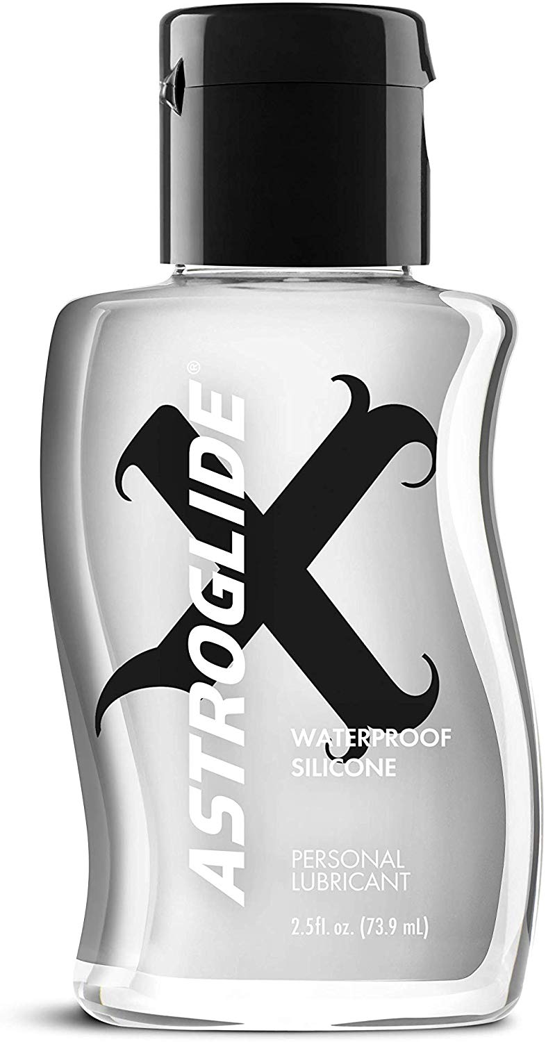 Astroglide X, Premium Waterproof Silicone Personal Lubricant, 2.5 oz / 73.9ml