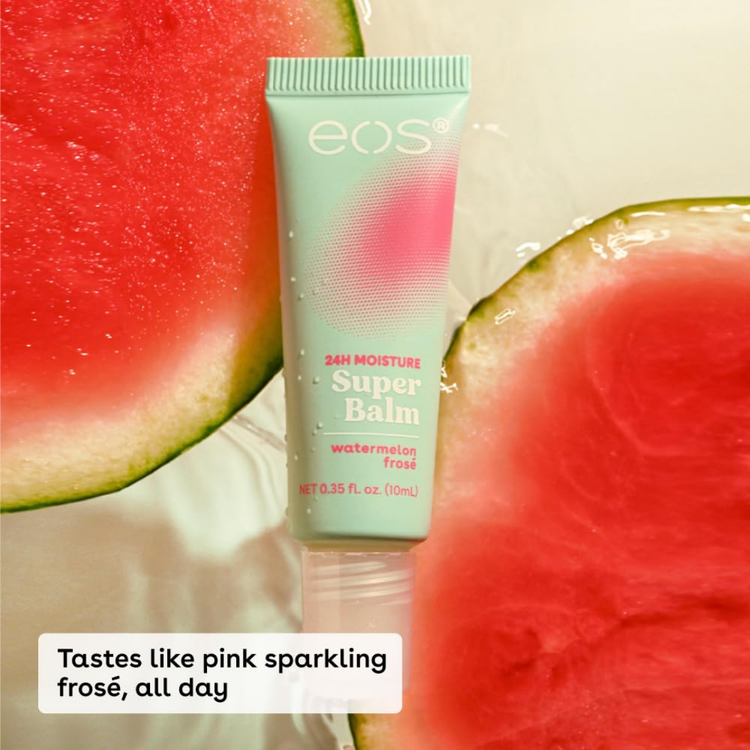 EOS 24H Moisture Super Balm Watermelon Frose & Mango Melonade, 0.35 oz / 10 ml