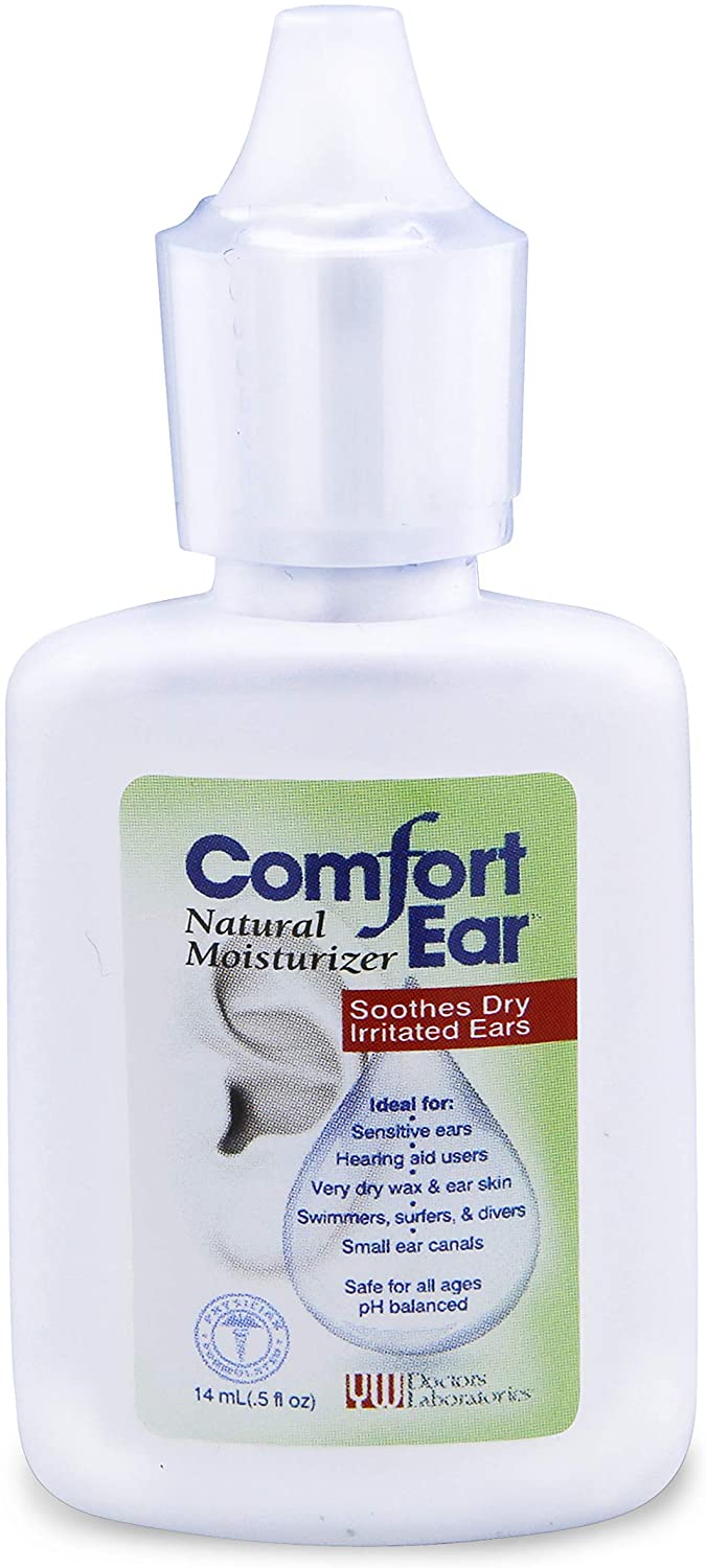 Comfort Ear Natural Moisturizer Soothes Dry, Irritated Ears, 0.5 fl.oz / 14ml