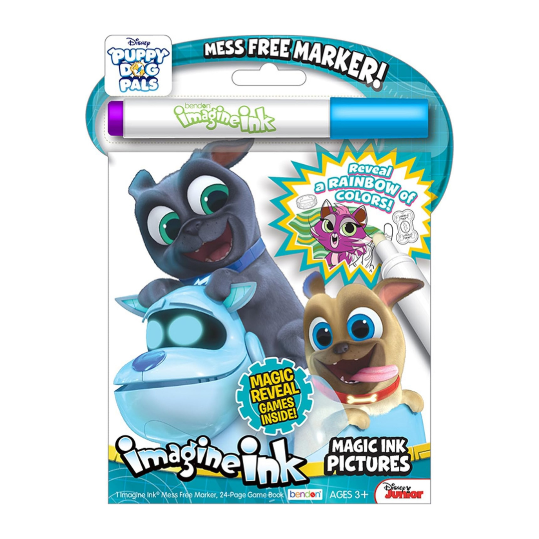 Bendon Imagine Ink  Marker with Magic Ink Pictures & Game Book 1 Count