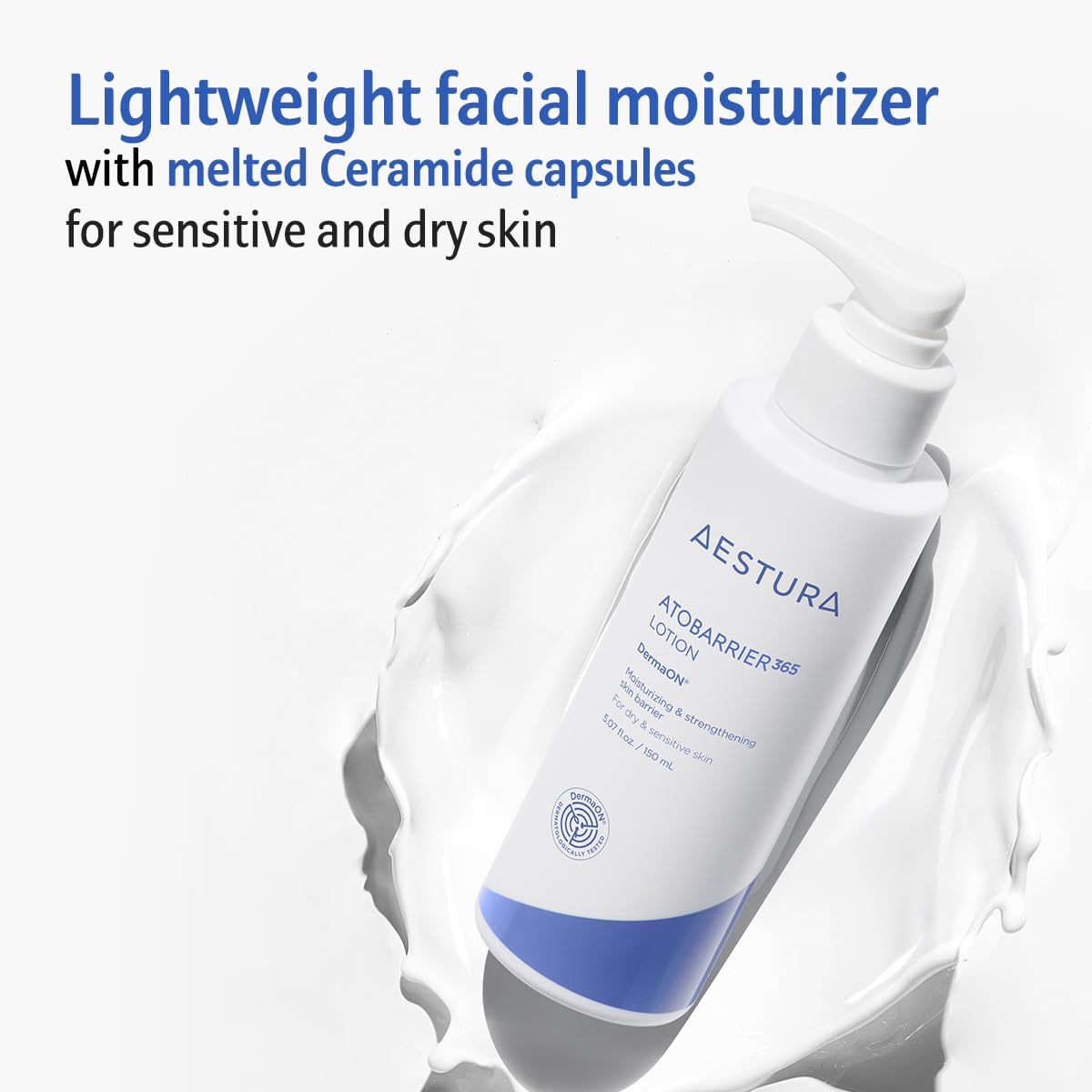 Aestura Atobarrier 365 Moisturizing Lotion for Dry & Sensitive Skin, 150 ml / 5.07 fl. oz.