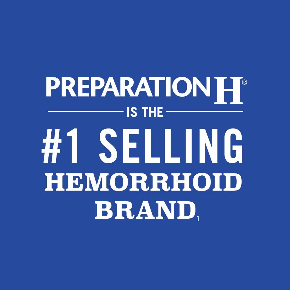 Preparation H, Hemorrhoid Symptom Treatment Cooling Gel, Fast Cooling Relief (0.9 oz / 26g) NO BOX