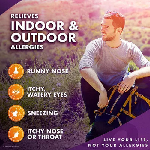 Allegra 24-Hour Relief, 180 mg, 55 Tablets