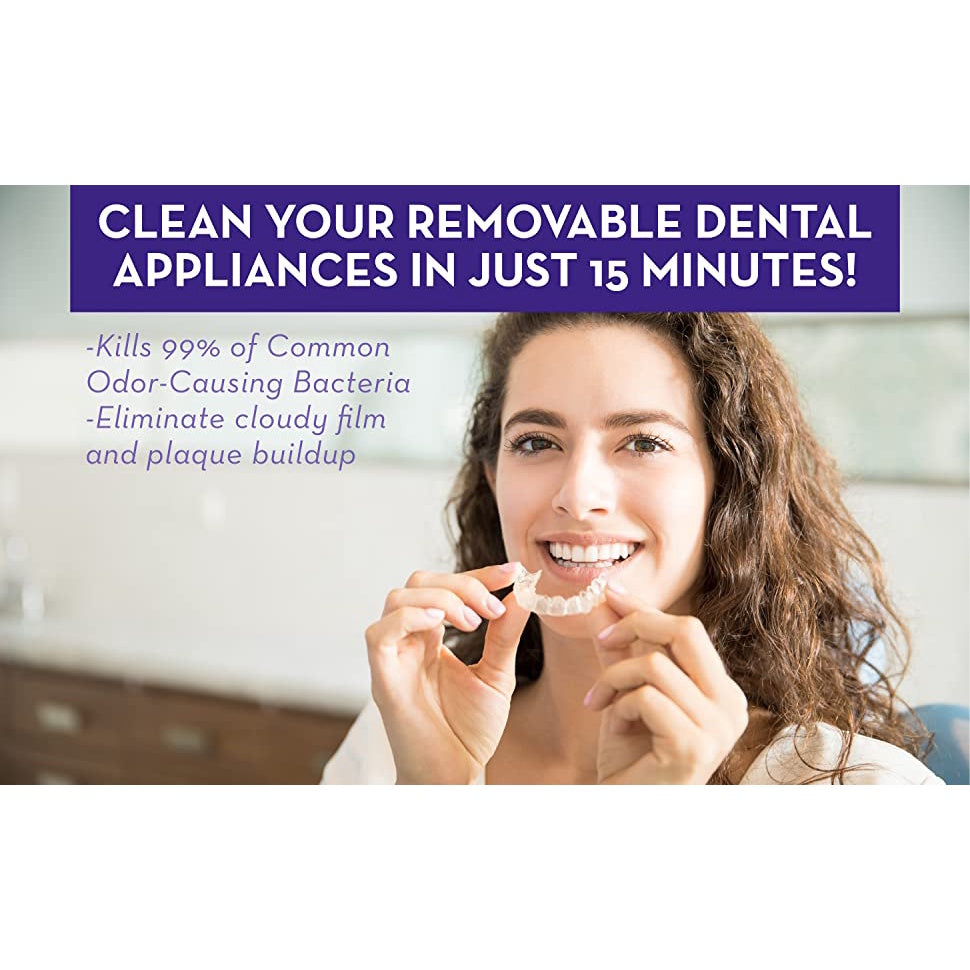 Retainer Brite 96 Cleaning Tablets for 4 Month Supply 1 Box