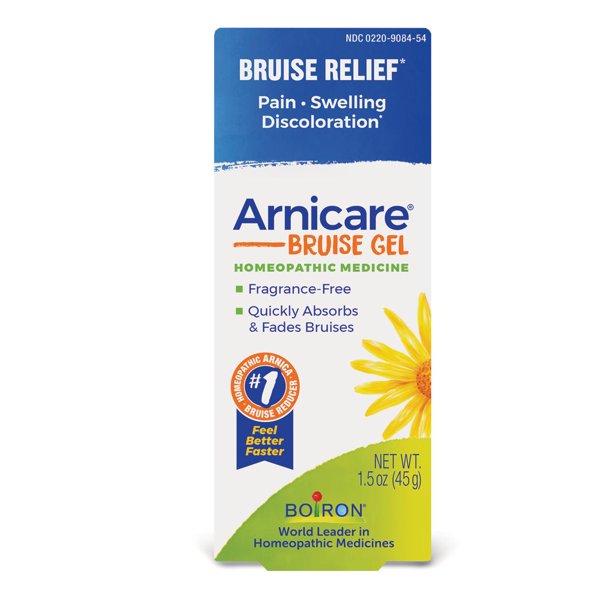 Boiron Arnicare Bruise Relief Gel, Unscented, (1.5 oz/ 45g)
