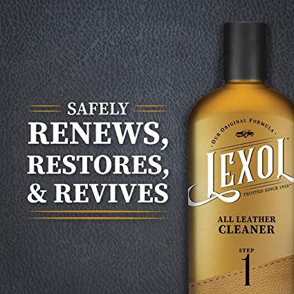 LEXOL All Leather Cleaner STEP 1 Renews, Restores, and Revives 500 ml (1 Count)