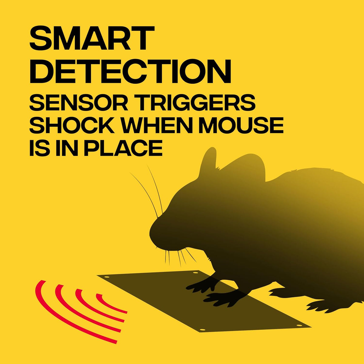Victor M250B Indoor Electronic Mouse Trap - 1 Trap, Black