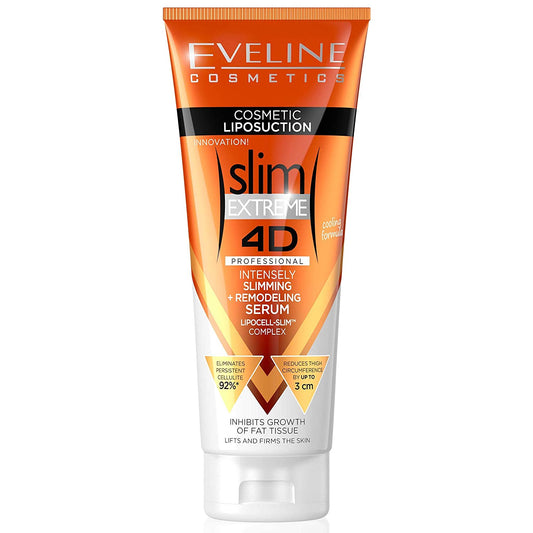 Eveline Cosmetics Liposuction Body Serum Slim Extreme 4D Professional Slimming + Serum 250ml