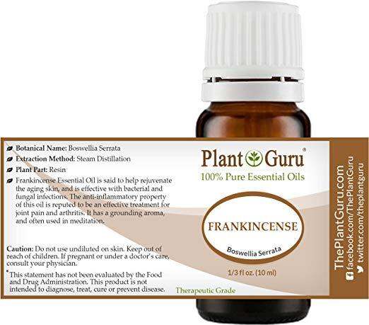 Plant Guru 100% Pure Essential Oils, Frankincense, 10 ml