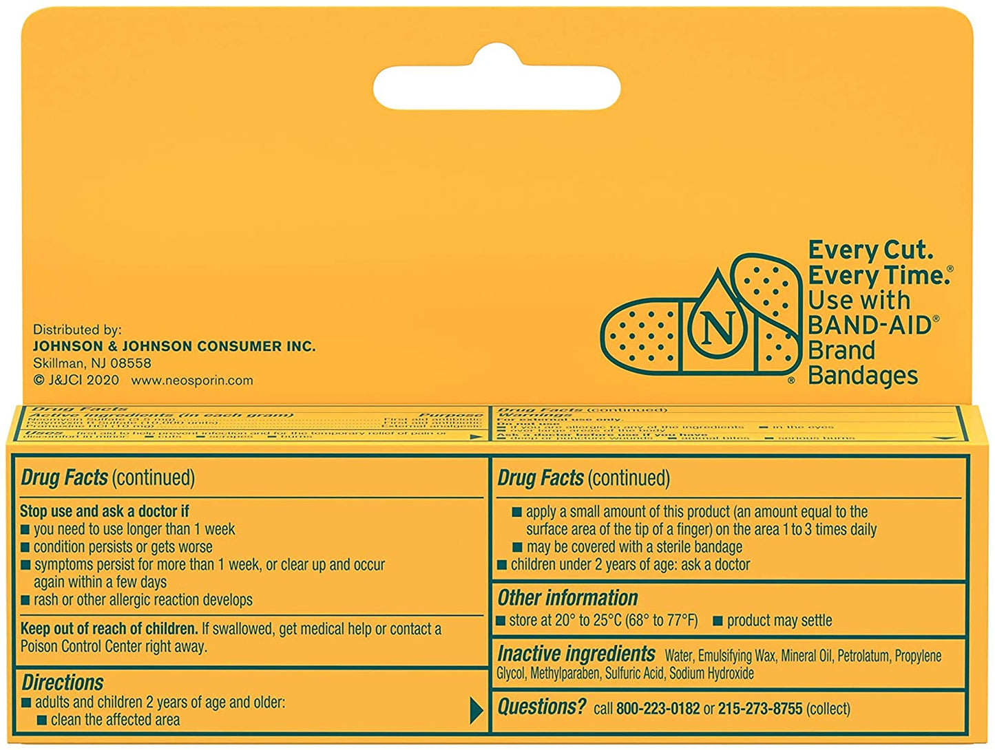 Neosporin Maximum Strength Cream, 1 oz. / 28.3g