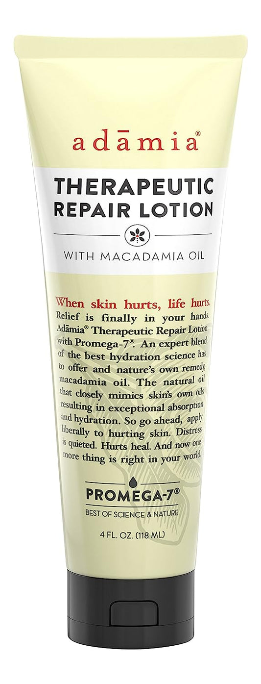 Adamia Therapeutic Repair Lotion with Macadamia Nut Oil 4fl.oz./118ml